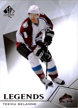 #125 Teemu Selanne - Colorado Avalanche - 2015-16 SP Authentic Hockey