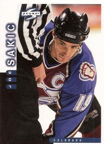 #125 Joe Sakic - Colorado Avalanche - 1997-98 Score Hockey