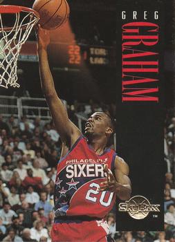 #125 Greg Graham - Philadelphia 76ers - 1994-95 SkyBox Premium Basketball