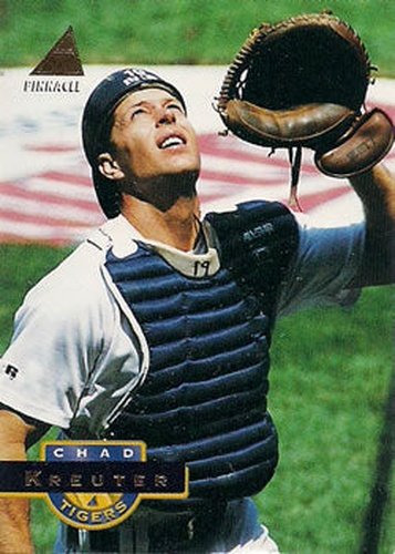 #125 Chad Kreuter - Detroit Tigers - 1994 Pinnacle Baseball