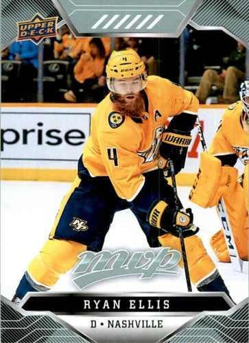 #125 Ryan Ellis - Nashville Predators - 2019-20 Upper Deck MVP Hockey