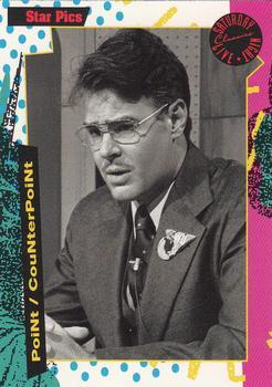 #125 Point / Counterpoint - 1992 Star Pics Saturday Night Live