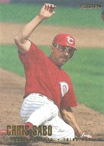 #U125 Chris Sabo - Cincinnati Reds - 1996 Fleer Update Baseball