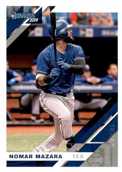 #125 Nomar Mazara - Texas Rangers - 2019 Donruss Baseball