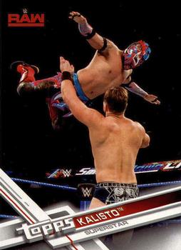 #125 Kalisto - 2017 Topps WWE Then Now Forever Wrestling