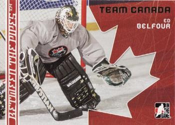 #125 Ed Belfour - Canada - 2006-07 In The Game Between The Pipes Hockey