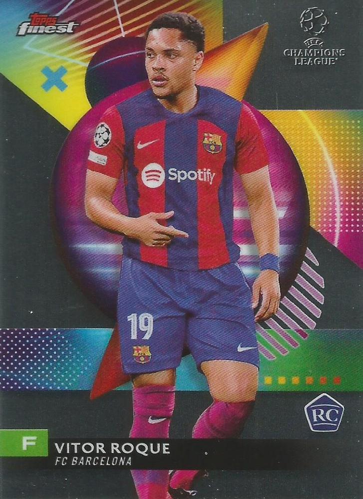 #125 Vitor Roque - FC Barcelona - 2023-24 Finest UEFA Club Competitions Soccer