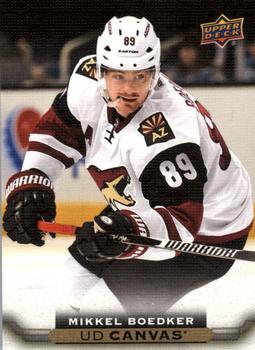 #C125 Mikkel Boedker - Arizona Coyotes - 2015-16 Upper Deck - UD Canvas Hockey