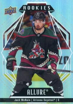 #125 Jack McBain - Arizona Coyotes - 2022-23 Upper Deck Allure Hockey