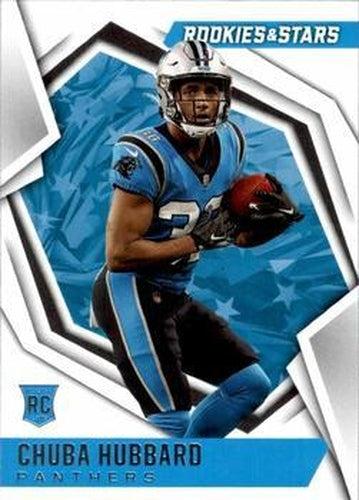#125 Chuba Hubbard - Carolina Panthers - 2021 Panini Rookies & Stars Football