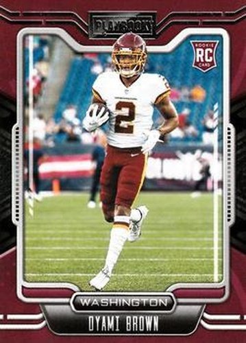 #125 Dyami Brown - Washington Football Team - 2021 Panini Playbook Football