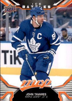 #125 John Tavares - Toronto Maple Leafs - 2022-23 Upper Deck MVP - Ice Battles Hockey