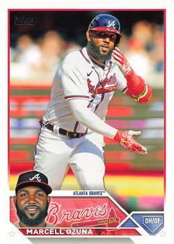 #125 Marcell Ozuna - Atlanta Braves - 2023 Topps Baseball
