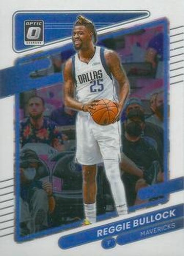 #125 Reggie Bullock - Dallas Mavericks - 2021-22 Donruss Optic Basketball
