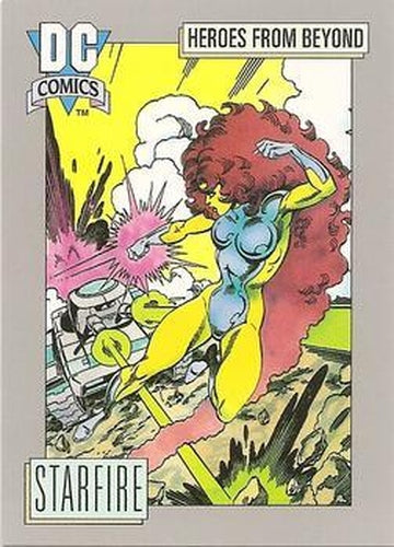 #125 Starfire - 1992 Impel DC Cosmic