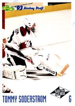 #125 Tommy Soderstrom - Hershey Bears - 1993 Classic '93 Hockey Draft Hockey