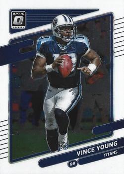 #125 Vince Young - Tennessee Titans - 2021 Donruss Optic Football