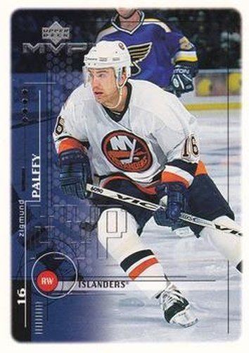 #125 Zigmund Palffy - New York Islanders - 1998-99 Upper Deck MVP Hockey