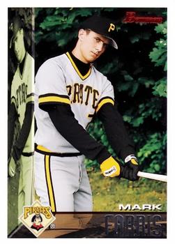 #125 Mark Farris - Pittsburgh Pirates - 1995 Bowman Baseball