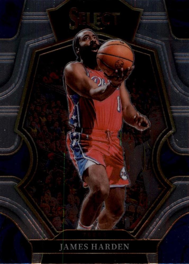 #125 James Harden - Philadelphia 76ers - 2022-23 Panini Select Basketball