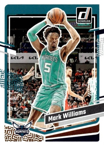 #125 Mark Williams - Charlotte Hornets - 2023-24 Donruss Basketball