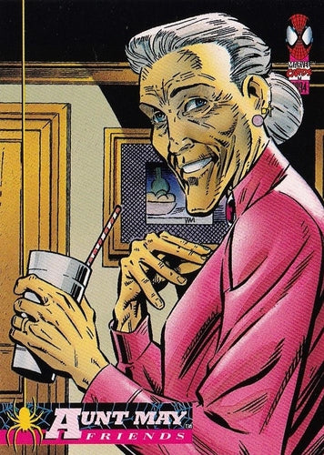 #125 Aunt May - 1994 Fleer The Amazing Spider-Man