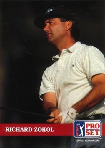 #125 Richard Zokol - 1992 Pro Set PGA Tour Golf