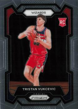 #126 Tristan Vukcevic - Washington Wizards - 2023-24 Panini Prizm Basketball