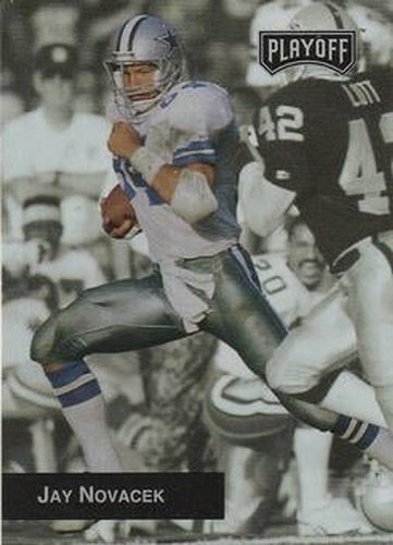 #126 Jay Novacek - Dallas Cowboys - 1993 Playoff Football
