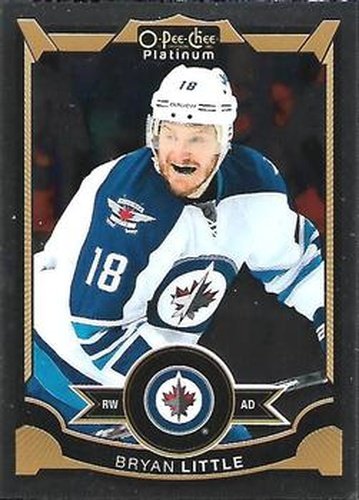 #126 Bryan Little - Winnipeg Jets - 2015-16 O-Pee-Chee Platinum Hockey