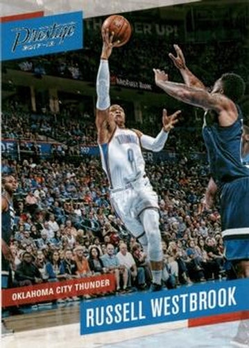 #126 Russell Westbrook - Oklahoma City Thunder - 2017-18 Panini Prestige Basketball
