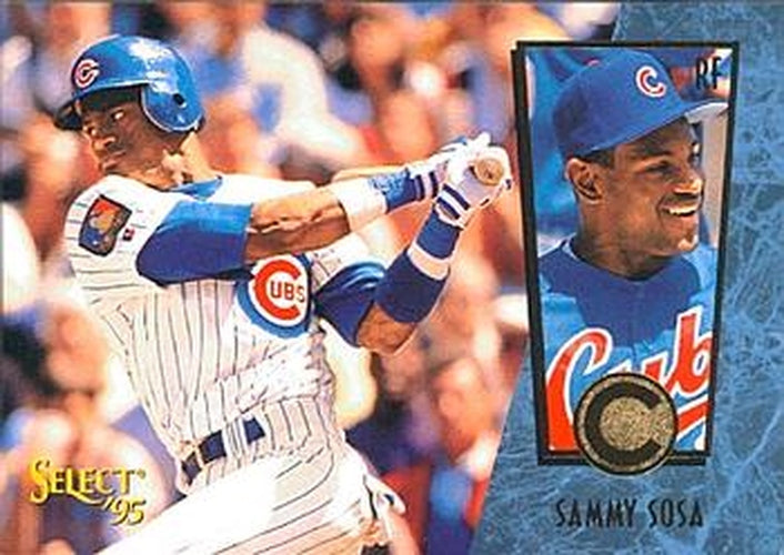 #126 Sammy Sosa - Chicago Cubs - 1995 Select Baseball