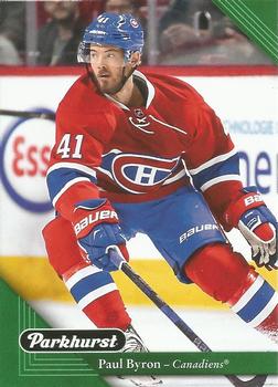 #126 Paul Byron - Montreal Canadiens - 2017-18 Parkhurst Hockey