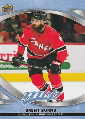 #126 Brent Burns - Carolina Hurricanes - 2023-24 Upper Deck MVP Hockey