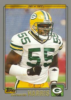 #126 Bernardo Harris - Green Bay Packers - 2001 Topps Football