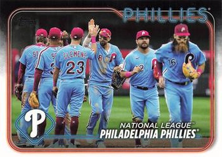 #126 Philadelphia Phillies - Philadelphia Phillies - 2024 Topps Baseball