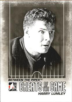 #126 Harry Lumley - Detroit Red Wings - 2009-10 In The Game Between The Pipes Hockey