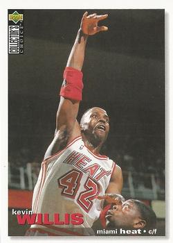 #126 Kevin Willis - Miami Heat - 1995-96 Collector's Choice Basketball