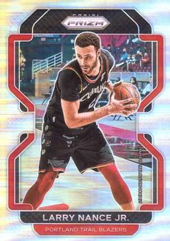 #126 Larry Nance Jr. - Portland Trail Blazers - 2021-22 Panini Prizm - Silver Basketball