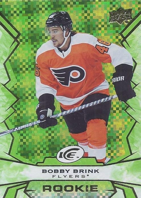 #126 Bobby Brink - Philadelphia Flyers - 2022-23 Upper Deck Ice - Green Hockey