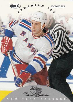 #126 Daniel Goneau - New York Rangers - 1996-97 Donruss Canadian Ice Hockey