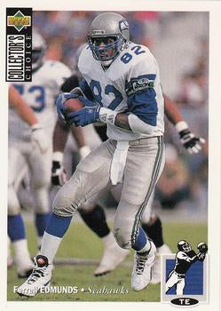 #126 Ferrell Edmunds - Seattle Seahawks - 1994 Collector's Choice Football