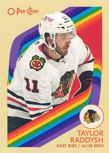 #126 Taylor Raddysh - Chicago Blackhawks - 2023-24 O-Pee-Chee - Retro Hockey