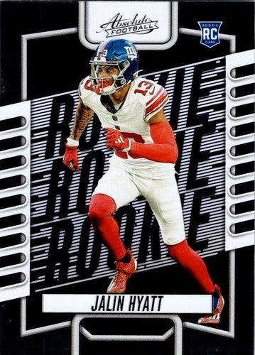 #126 Jalin Hyatt - New York Giants - 2023 Panini Absolute Football