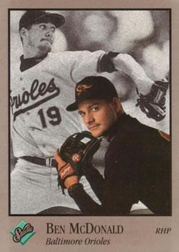 #126 Ben McDonald - Baltimore Orioles - 1992 Studio Baseball