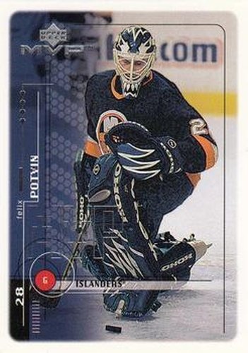 #126 Felix Potvin - New York Islanders - 1998-99 Upper Deck MVP Hockey