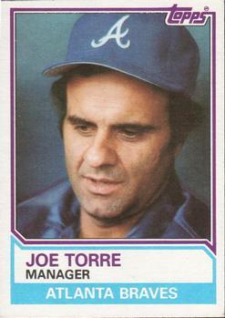 #126 Joe Torre - Atlanta Braves - 1983 Topps Baseball