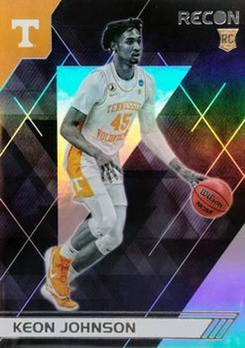 #126 Keon Johnson - Tennessee Volunteers - 2021 Panini Chronicles Draft Picks Basketball