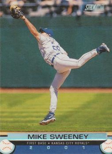 #126 Mike Sweeney - Kansas City Royals - 2001 Stadium Club Baseball