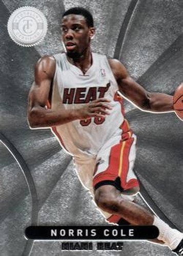 #126 Norris Cole - Miami Heat - 2012-13 Panini Totally Certified Basketball